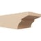 Ekena Millwork 6in. W x 4in. H x 12in. L Monterey Woodgrain TimberThane Rafter Tail, Primed Tan RFTUR06X04X12MONRCPR - alternate 1